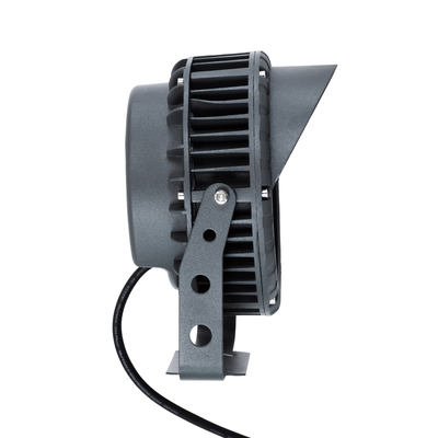 GLOBOSTAR® TREEVINA 90359 Φωτιστικό Σποτ με Αντιθαμβωτική Γρίλια για Φυτά - Δέντρα με Βάση Κήπου / Καρφωτό LED 24W 2040lm 10° DC 24V Αδιάβροχο IP65 Ultra Θερμό Λευκό 2200K Dimmable - Bridgelux SMD Chip - Γκρι Ανθρακί - Μ21.5 x Π18.3 x Υ14cm - 3 Χρόνια Εγγύηση