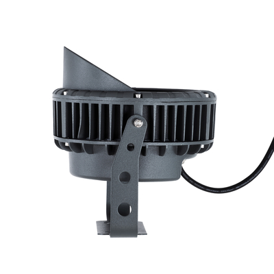 GLOBOSTAR® TREEVINA 90359 Φωτιστικό Σποτ με Αντιθαμβωτική Γρίλια για Φυτά - Δέντρα με Βάση Κήπου / Καρφωτό LED 24W 2040lm 10° DC 24V Αδιάβροχο IP65 Ultra Θερμό Λευκό 2200K Dimmable - Bridgelux SMD Chip - Γκρι Ανθρακί - Μ21.5 x Π18.3 x Υ14cm - 3 Χρόνια Εγγύηση