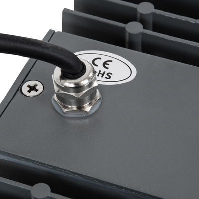 GLOBOSTAR® FLOODTINY 90369 Προβολέας Σποτ Wall Washer LED 27W 3105lm 3° DC 24V Αδιάβροχο IP65 Φυσικό Λευκό 4500K Dimmable - Bridgelux SMD Chip - Γκρι Ανθρακί - Μ13.8 x Π16.4 x Υ7cm - 3 Χρόνια Εγγύηση