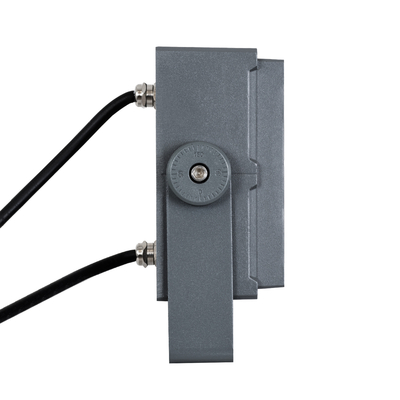 GLOBOSTAR® FLOODTINY 90370 Προβολέας Σποτ Wall Washer LED 27W 2295lm 3° DC 24V Αδιάβροχο IP65 Πολύχρωμο RGBW Dimmable DMX512 - Bridgelux SMD Chip - Γκρι Ανθρακί - Μ13.8 x Π16.4 x Υ7cm - 3 Χρόνια Εγγύηση