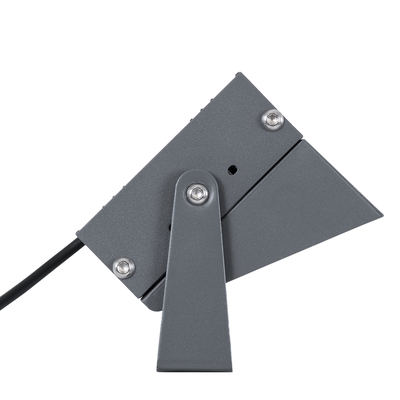 GLOBOSTAR® FLOODKAMY 90373 Προβολέας Σποτ Wall Washer με Αντιθαμβωτική Γρίλια LED 30W 3450lm 5° DC 24V Αδιάβροχο IP65 Φυσικό Λευκό 4500K Dimmable - Bridgelux SMD Chip - Γκρι Ανθρακί - Μ19.5 x Π10.7 x Υ9.5cm - 3 Χρόνια Εγγύηση