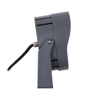 GLOBOSTAR® FLOODNIGMA 90379 Προβολέας Σποτ Wall Washer με Αντιθαμβωτική Γρίλια LED 24W 2280lm 30° DC 24V Αδιάβροχο IP65 Φυσικό Λευκό 4500K Dimmable - Bridgelux SMD Chip - Γκρι Ανθρακί - Μ15 x Π15 x Υ9.1cm - 3 Χρόνια Εγγύηση