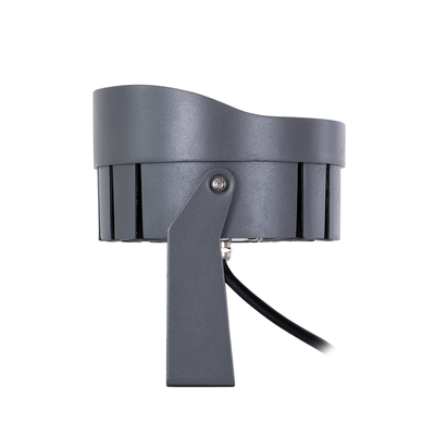 GLOBOSTAR® FLOODNIGMA 90379 Προβολέας Σποτ Wall Washer με Αντιθαμβωτική Γρίλια LED 24W 2280lm 30° DC 24V Αδιάβροχο IP65 Φυσικό Λευκό 4500K Dimmable - Bridgelux SMD Chip - Γκρι Ανθρακί - Μ15 x Π15 x Υ9.1cm - 3 Χρόνια Εγγύηση