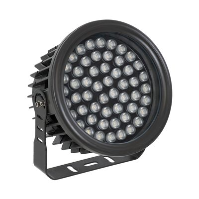 GLOBOSTAR® FLOODNEVA 90399 Προβολέας Σποτ Wall Washer LED 54W 5130lm 30° DC 24V Αδιάβροχο IP65 Φυσικό Λευκό 4500K Dimmable - Bridgelux SMD Chip - Μαύρο - Μ24.5 x Π24.5 x Υ14.7cm - 3 Χρόνια Εγγύηση