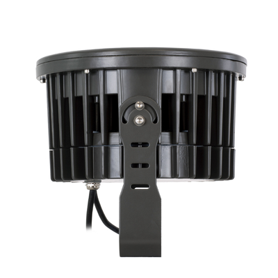 GLOBOSTAR® FLOODNEVA 90400 Προβολέας Σποτ Wall Washer LED 72W 6120lm 30° DC 24V Αδιάβροχο IP65 Πολύχρωμο RGBW Dimmable DMX512 - Bridgelux SMD Chip - Μαύρο - Μ24.5 x Π24.5 x Υ14.7cm - 3 Χρόνια Εγγύηση