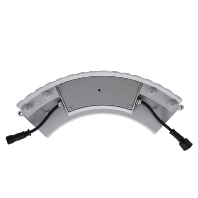 GLOBOSTAR® TREEJINA 90697 Κυρτή Μπάρα Φωτισμού Wall Washer για Φυτά - Δέντρα LED 18W 1530lm 10° DC 24V Αδιάβροχο IP67 Ultra Θερμό Λευκό 2200K Dimmable - Bridgelux SMD Chip - Γκρι Ανθρακί - Μ29 x Π11 x Υ10.5cm - 3 Χρόνια Εγγύηση