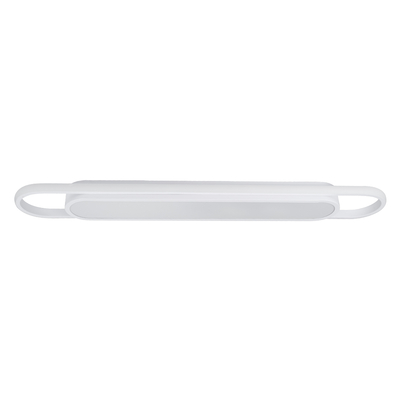 GLOBOSTAR® IGOR 61219 Μοντέρνο Φωτιστικό Οροφής LED 48W 5760lm 210° AC 220-240V IP20 Ρυθμιζόμενο Λευκό CCT με On/Off 2700K/4500K/6000K - Lumileds SMD Chip - Λευκό Ματ - Μ81 x Π13 x Υ4.5cm - 3 Χρόνια Εγγύηση