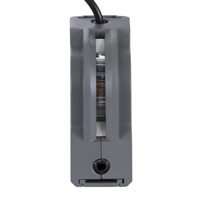 GLOBOSTAR® WINDOWCORNA 90113 Γωνιακό Φωτιστικό Ανάδειξης Παραθύρων LED 6W 570lm 3° x 172° DC 24V Αδιάβροχο IP65 Φυσικό Λευκό 4500K Dimmable - CREE XPE Chip - Γκρι Ανθρακί - Μ12 x Π4 x Υ12cm - 3 Χρόνια Εγγύηση