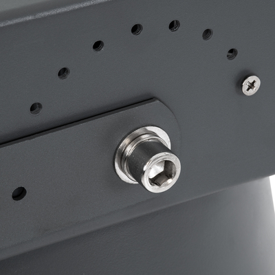 GloboStar® FLOOD-AION 90227 Προβολέας Wall Washer Special Water Effect - Ειδικού Εφέ Νερού LED 40W 2400lm 15° DC 24V Αδιάβροχο IP65 L35.5 x W31.5 x H16.5cm RGBW DMX512 - Γκρι Ανθρακί - 3 Years Warranty