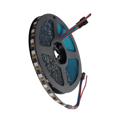 GLOBOSTAR® DIGIPRO 90604 Ψηφιακή Pixel Addressable Ταινία LED 14.4W/m 1152lm/m 120° DC 12V IP20 60 x SMD5050 Chip/m 60 x Pixel/m Πολύχρωμο RGB Dimmable SPI/TTL Protocol IC TM1812 - Μ500 x Π1 x Υ0.2cm - Ρολό 5 Μέτρων - 5 Χρόνια Εγγύηση