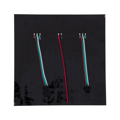 GloboStar® 90608 Digital Pixel Addressable Plate - Ψηφιακή Πλακέτα LED SMD 5050 61W/m 256LED/unit 256PIXEL/unit SPI/TTL Protocol IC WS2812/SK6812 4880lm/unit 120° DC 5V IP20 RGB - Μαύρο Σώμα - Μ160 x Π160 x Υ2mm - 5 Χρόνια Εγγύηση