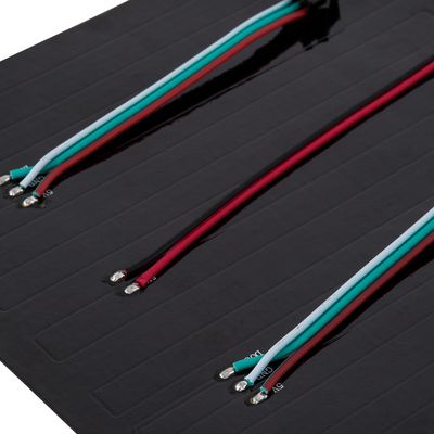 GloboStar® 90608 Digital Pixel Addressable Plate - Ψηφιακή Πλακέτα LED SMD 5050 61W/m 256LED/unit 256PIXEL/unit SPI/TTL Protocol IC WS2812/SK6812 4880lm/unit 120° DC 5V IP20 RGB - Μαύρο Σώμα - Μ160 x Π160 x Υ2mm - 5 Χρόνια Εγγύηση