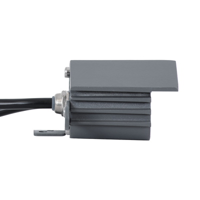 GLOBOSTAR® TREELIGHT-ZINA S-90982 Κυρτή Μπάρα Φωτισμού Wall Washer για Φυτά - Δέντρα LED 3W 255lm 30° DC 24V Αδιάβροχο IP65 RGBW Dimmable - Γκρι Ανθρακί - Μ11 x Π6.5 x Υ5cm - 3 Χρόνια Εγγύηση