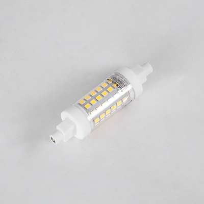 GLOBOSTAR® TUBINI 60393 Λάμπα R7S 78mm LED 7W 847lm 360° AC 220-240V IP20 Ψυχρό Λευκό 6000K - Lumileds SMD Chip - Μ2 x Π2 x Υ7.8cm - 3 Χρόνια Εγγύηση