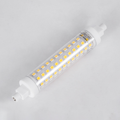 GLOBOSTAR® TUBINI 60397 Λάμπα R7S 118mm LED 12W 1404lm 360° AC 220-240V IP20 Φυσικό Λευκό 4500K - Lumileds SMD Chip - Μ11.8 x Π2.2 x Υ2.2cm - 3 Χρόνια Εγγύηση