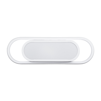 GLOBOSTAR® IGOR 61217 Μοντέρνο Φωτιστικό Οροφής LED 24W 2880lm 210° AC 220-240V IP20 Ρυθμιζόμενο Λευκό CCT με On/Off 2700K/4500K/6000K - Lumileds SMD Chip - Λευκό Ματ - Μ41 x Π13 x Υ4.5cm - 3 Χρόνια Εγγύηση