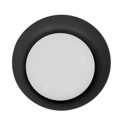 GLOBOSTAR® ANATOLIA 61261 Μοντέρνο Φωτιστικό Οροφής LED 60W 6900lm 120° AC 220-240V IP20 Ρυθμιζόμενο Λευκό CCT με Χειριστήριο από 2700K έως 6000K Dimmable - Lumileds SMD Chip - Μαύρο Ματ - Μ43 x Π43 x Υ11cm - 3 Χρόνια Εγγύηση