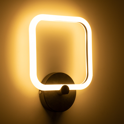 GLOBOSTAR® ELIZA 61343 Μοντέρνο Φωτιστικό Τοίχου - Απλίκα LED 8W 960lm 360° AC 220-240V IP20 Ρυθμιζόμενο Λευκό CCT με On/Off 2700K/4500K/6000K - Lumileds SMD Chip - Μαύρο Ματ - Μ22 x Π5 x Υ28.5cm - 3 Χρόνια Εγγύηση