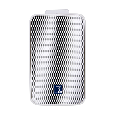 GLOBOSTAR® FDB ES104WT 98001 Επιτοίχιο Παθητικό Ηχείο Εγκαταστάσεων με Μετασχηματιστή 100V & 16Ω - 80W RMS (160W Peak) - 1 x 4 Inches LF & 1 x 0.8 Inches HF - Αδιάβροχο IP46 - Λευκό - Μ14 x Π17 x Υ23cm - Σετ 2 Τεμαχίων - 2 Χρόνια Εγγύηση