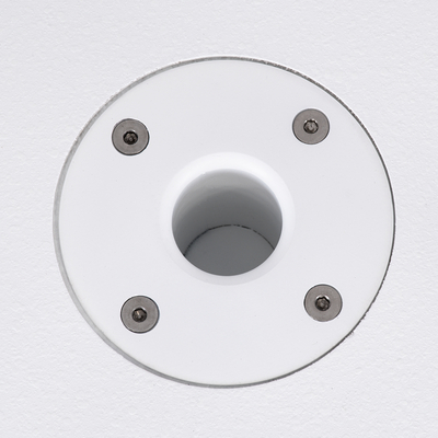 GloboStar® FDB ES112SA 98007 Facilities Speaker - Ενεργό Αυτοενισχυόμενο Ηχείο Subwoofer Εγκαταστάσεων Επιδαπέδιο με Ψηφιακό Ενισχυτή BA1.6 AC 220V/50-60Hz - 600W RMS (1400W Peak) - 1 x 12 Inches LF - IP20 - Λευκό - Μ44.5 x Π44.5 x Υ37.5cm