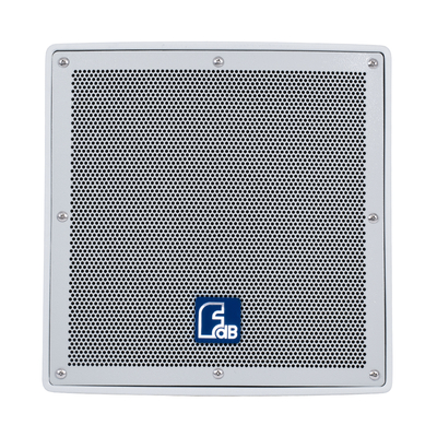 GloboStar® FDB LT208PT 98008 Facilities Speaker - Παθητικό Ηχείο Εγκαταστάσεων Επιτοίχιο με Μετασχηματιστή 100V & 8Ω - 150W RMS (600W Peak) - 1 x 8 Inches LF & 1 x 1 Inches HF - Αδιάβροχο IP56 - Λευκό - Μ30 x Π28 x Υ32cm