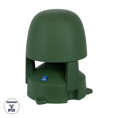 GLOBOSTAR® FDB LS208 98014 Επιδαπέδιο Παθητικό Ηχείο Εγκαταστάσεων με Μετασχηματιστή 100V & 8Ω - 150W RMS (300W Peak) - 1 x 8 Inches LF & 1 x 1 Inches HF - Αδιάβροχο IP56 - Πράσινο - Μ38 x Π38 x Υ49cm - 2 Χρόνια Εγγύηση