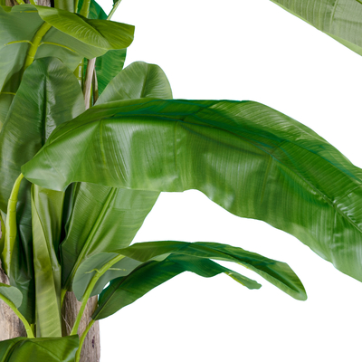 GloboStar® Artificial Garden BANANA TREE 20019 - Τεχνητό Διακοσμητικό Φυτό Μπανανιά - Μπανανόδεντρο Υ280cm