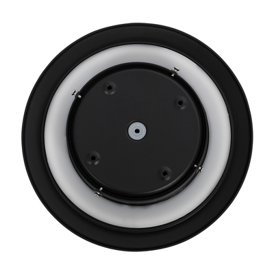 GLOBOSTAR® HELIO-R 60494 Μοντέρνο Φωτιστικό Τοίχου - Απλίκα LED 12W 1440lm 120° AC 220-240V Αδιάβροχο IP65 Φυσικό Λευκό 4500K - Lumileds SMD Chip & TÜV SÜD Driver - Μαύρο Ματ - Μ26 x Π26 x Υ5cm - 5 Χρόνια Εγγύηση