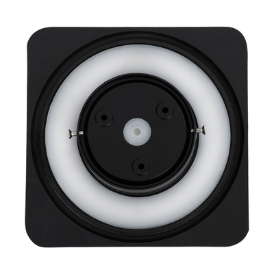 GLOBOSTAR® HELIO-S 60496 Μοντέρνο Φωτιστικό Τοίχου - Απλίκα LED 10W 1200lm 120° AC 220-240V Αδιάβροχο IP65 Φυσικό Λευκό 4500K - Lumileds SMD Chip & TÜV SÜD Driver - Μαύρο Ματ - Μ21 x Π5 x Υ21cm - 5 Χρόνια Εγγύηση