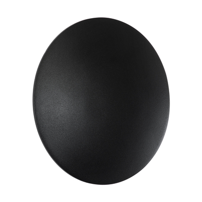 GLOBOSTAR® HELIO-R 60659 Μοντέρνο Φωτιστικό Τοίχου - Απλίκα LED 7W 700lm 120° AC 220-240V Αδιάβροχο IP65 Θερμό Λευκό 2700K - Lumileds SMD Chip & TÜV SÜD Driver - Μαύρο Ματ - Μ16 x Π5 x Υ16cm - 5 Χρόνια Εγγύηση