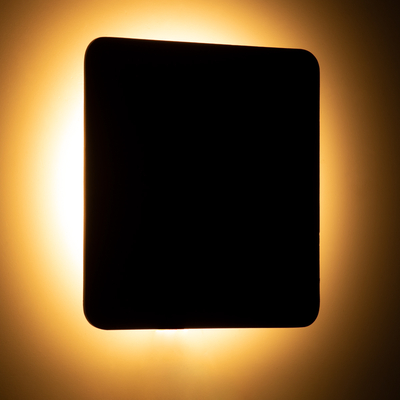 GLOBOSTAR® HELIO-S 60663 Μοντέρνο Φωτιστικό Τοίχου - Απλίκα LED 10W 1150lm 120° AC 220-240V Αδιάβροχο IP65 Θερμό Λευκό 2700K - Lumileds SMD Chip & TÜV SÜD Driver - Μαύρο Ματ - Μ21 x Π5 x Υ21cm - 5 Χρόνια Εγγύηση