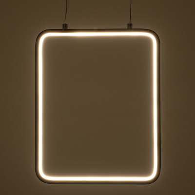 GLOBOSTAR® NEROBA 61302 Μοντέρνο Κρεμαστό Φωτιστικό Οροφής LED 18W 1980lm 360° AC 220-240V IP20 Ρυθμιζόμενο Λευκό CCT με On/Off 2700K/4500K/6000K - Lumileds SMD Chip - Μαύρο Ματ - Μ29 x Π2 x Υ36cm - 3 Χρόνια Εγγύηση