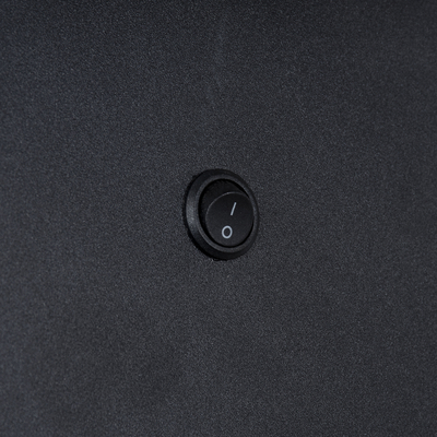 GLOBOSTAR® CROWN 61370 Μοντέρνο Φωτιστικό Τοίχου - Απλίκα Ξενοδοχείου Reading Light με Φορτιστή USB 3A LED 5W 550lm 120° AC 220-240V IP20 Φυσικό Λευκό 4500K - Bridgelux COB Chip & TÜV SÜD Driver - Μαύρο Ματ - Μ15 x Π15 x Υ23cm - 3 Χρόνια Εγγύηση