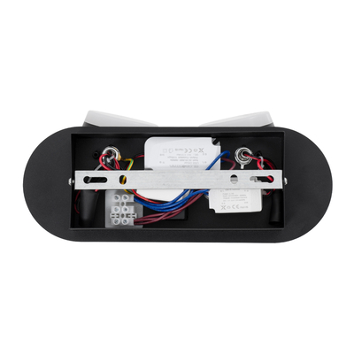 GLOBOSTAR® REGENCY 61376 Μοντέρνο Φωτιστικό Τοίχου - Απλίκα Ξενοδοχείου Reading Light με Φορτιστή USB 3A LED 16W 1840lm 120° AC 220-240V IP20 Φυσικό Λευκό 4500K - Bridgelux SMD Chip & TÜV SÜD Driver - Μαύρο Ματ - Μ16.5 x Π12 x Υ10cm - 3 Χρόνια Εγγύηση