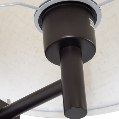 GLOBOSTAR® ROULETTE-R 61381 Μοντέρνο Φωτιστικό Τοίχου - Απλίκα Ξενοδοχείου Reading Light με Φορτιστή USB 3A & Ντουί 1 x E27 LED 3W 360lm 36° & 360° AC 220-240V IP20 Φυσικό Λευκό 4500K - Bridgelux COB Chip & TÜV SÜD Driver - Καφέ & Μπεζ - Μ22 x Π23.5 x Υ37cm - Σετ 2 Τεμαχίων - 3 Χρόνια Εγγύηση