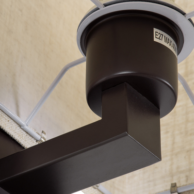 GLOBOSTAR® ROULETTE-S 61384 Μοντέρνο Φωτιστικό Τοίχου - Απλίκα Ξενοδοχείου Reading Light με Φορτιστή USB 3A & Ντουί 1 x E27 LED 3W 360lm 36° & 360° AC 220-240V IP20 Φυσικό Λευκό 4500K - Bridgelux COB Chip & TÜV SÜD Driver - Καφέ & Μπεζ - Μ17 x Π20 x Υ37cm - Σετ 2 Τεμαχίων - 3 Χρόνια Εγγύηση