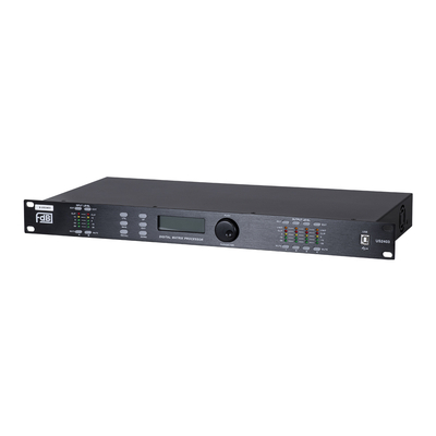 GloboStar® FDB US2403 98020 Audio Processor - Επαγγελματικός Επεξεργαστής Ήχου 2in & 4out - 32-bit DSP SHARC Processor - Frequency Response 20Hz-20Khz DR115DBu - AC 220V/50-60Hz - IP20 - Μαύρο - Μ48.2 x Π20.5 x Υ4.4cm