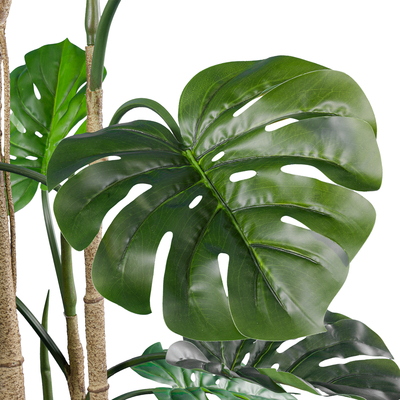 GloboStar® Artificial Garden MONSTERA PLANT 20006 - Τεχνητό Διακοσμητικό Φυτό Μονστέρα Υ150cm