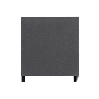 GLOBOSTAR® AXIS-S 60561 Μοντέρνο Φωτιστικό Τοίχου - Απλίκα LED 10W 1150lm 5°/60° AC 220-240V Αδιάβροχο IP65 Θερμό Λευκό 2700K - Bridgelux COB Chip & TÜV SÜD Driver - Γκρι Ανθρακί Ματ - Μ10 x Π10 x Υ10cm - 5 Χρόνια Εγγύηση