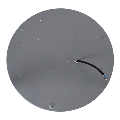 GLOBOSTAR® NARNIA 61258 Μοντέρνο Φωτιστικό Οροφής LED 75W 8625lm 120° AC 220-240V IP20 Ρυθμιζόμενο Λευκό CCT με Χειριστήριο από 2700K έως 6000K Dimmable - Lumileds SMD Chip - Γκρι Ανθρακί Ματ - Μ45 x Π45 x Υ8cm - 3 Χρόνια Εγγύηση