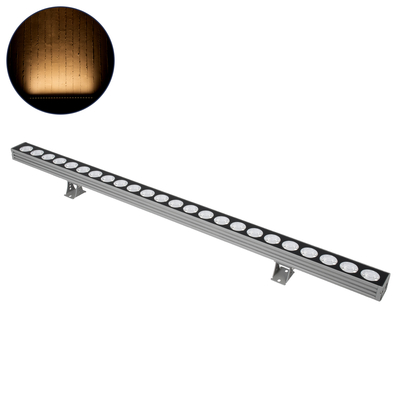 GLOBOSTAR® WASHERJAVIA 90555 Μπάρα Φωτισμού Wall Washer LED 48W 5280lm 5° DC 24V Αδιάβροχο IP67 Θερμό Λευκό 2700K Dimmable - Bridgelux SMD Chip - Γκρι Ανθρακί - Μ100 x Π5.2 x Υ3.6cm - 3 Χρόνια Εγγύηση