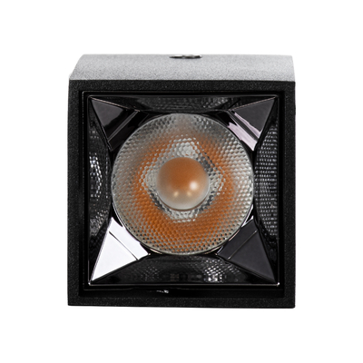 GLOBOSTAR® LUMINAR 60321 Downlight Σποτ LED 3W 405lm 36° AC 220-240V IP20 Θερμό Λευκό 2700K - Osram SMD Chip & TÜV SÜD Driver - Μαύρο Ματ - Μ4.2 x Π4.2 x Υ6.6cm - 5 Χρόνια Εγγύηση