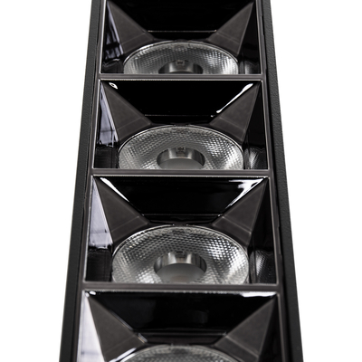 GLOBOSTAR® LUMINAR 60328 Downlight Σποτ LED 20W 2800lm 36° AC 220-240V IP20 Φυσικό Λευκό 4500K - Osram SMD Chip & TÜV SÜD Driver - Μαύρο Ματ - Μ19.5 x Π4.2 x Υ6.6cm - 5 Χρόνια Εγγύηση