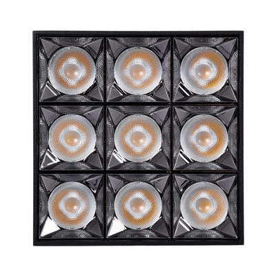 GLOBOSTAR® LUMINAR 60336 Downlight Σποτ LED 30W 4200lm 36° AC 220-240V IP20 Φυσικό Λευκό 4500K - Osram SMD Chip & TÜV SÜD Driver - Μαύρο Ματ - Μ12 x Π12 x Υ6.6cm - 5 Χρόνια Εγγύηση