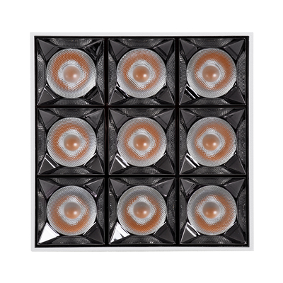 GLOBOSTAR® LUMINAR 60339 Downlight Σποτ LED 30W 4050lm 36° AC 220-240V IP20 Θερμό Λευκό 2700K - Osram SMD Chip & TÜV SÜD Driver - Λευκό Ματ - Μ12 x Π12 x Υ6.6cm - 5 Χρόνια Εγγύηση