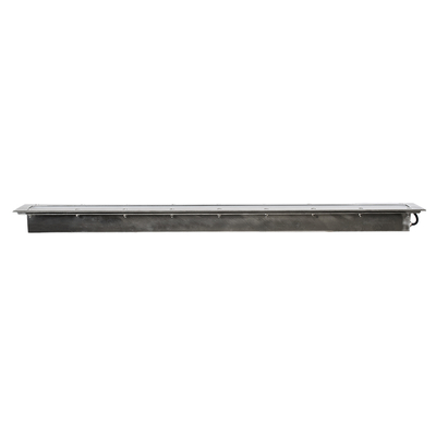 GLOBOSTAR® UNDERGROUND-REMVI 90194-Y Χωνευτό Φωτιστικό Wall Washer Δαπέδου LED 18W 1440lm 10° DC 24V Αδιάβροχο IP68 2200K DMX512 Dimmable - Ανοξείδωτο Ατσάλι 304 - Μ100 x Π9 x Υ7.2cm / Μ98.2 x Π7.6cm - 3 Χρόνια Εγγύηση