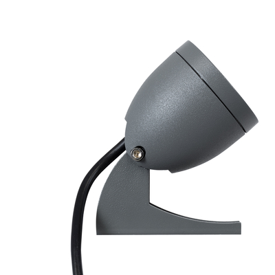 GLOBOSTAR® TREESPO 90465 Φωτιστικό Σποτ για Φυτά - Δέντρα LED 6W 660lm 15° DC 24V Αδιάβροχο IP65 Θερμό Λευκό 2700K Dimmable - Bridgelux SMD Chip - Γκρι Ανθρακί - Μ6.6 x Π9 x Υ12cm - 3 Χρόνια Εγγύηση