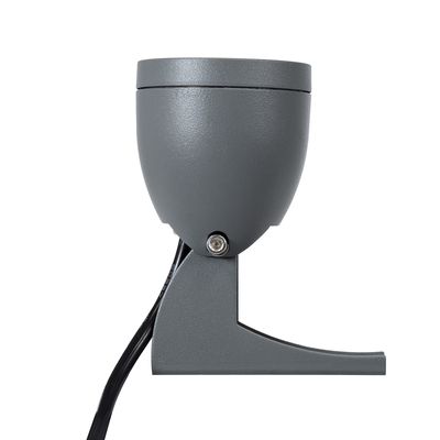 GLOBOSTAR® TREESPO 90467 Φωτιστικό Σποτ για Φυτά - Δέντρα LED 6W 630lm 15° DC 24V Αδιάβροχο IP67 Πολύχρωμο RGBW Dimmable DMX512 - Bridgelux SMD Chip - Γκρι Ανθρακί - Μ6.6 x Π9 x Υ12cm - 3 Χρόνια Εγγύηση