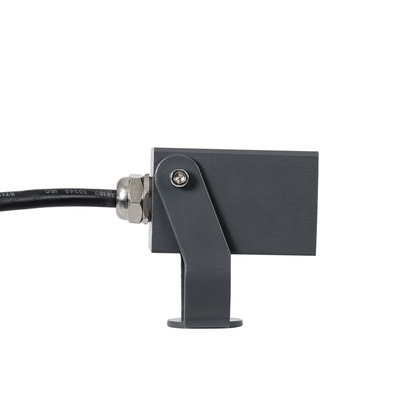 GLOBOSTAR® TREEMARO 90472 Φωτιστικό Σποτ για Φυτά - Δέντρα LED 3W 330lm 8° DC 24V Αδιάβροχο IP67 Θερμό Λευκό 2700K Dimmable - Bridgelux SMD Chip - Γκρι Ανθρακί - Μ3.5 x Π6.4 x Υ10cm - 3 Χρόνια Εγγύηση