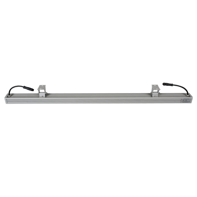 GLOBOSTAR® WASHERJAVIA 90555 Μπάρα Φωτισμού Wall Washer LED 48W 5280lm 5° DC 24V Αδιάβροχο IP67 Θερμό Λευκό 2700K Dimmable - Bridgelux SMD Chip - Γκρι Ανθρακί - Μ100 x Π5.2 x Υ3.6cm - 3 Χρόνια Εγγύηση